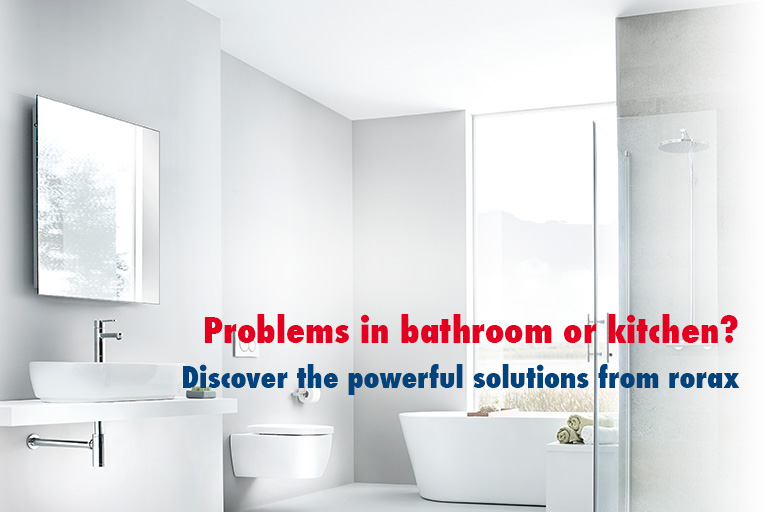 From pipe problems to toilet hygiene - award your bathroom with rorax - Discover the efficient problem solvers of rorax